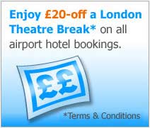 20 pounds off when you book a hotel