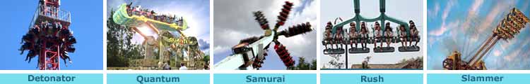 Thrill Rides at Thorpe Park