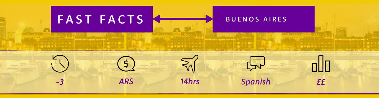 Buenos Aires, Argentina in May.