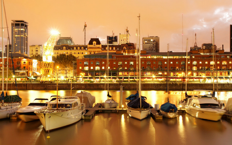 Buenos Aires, Argentina in May.