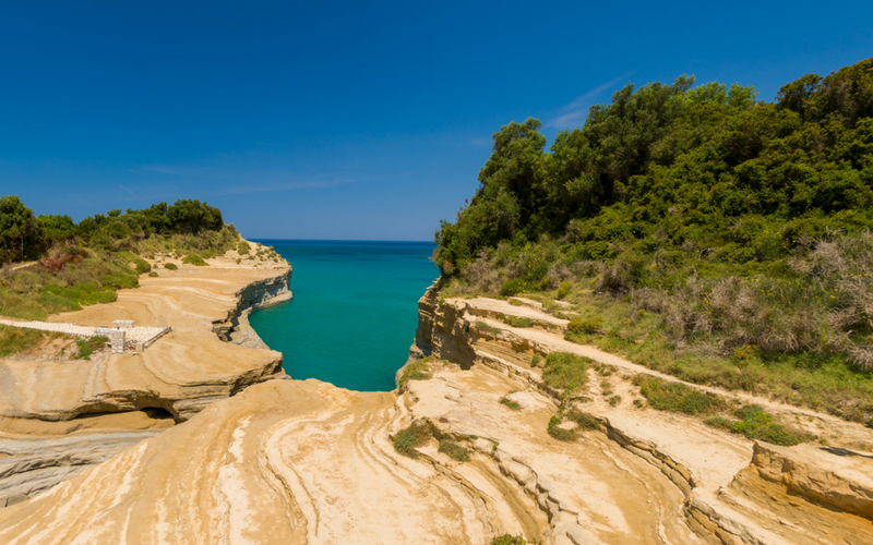 Kerkyra, Corfu in May.