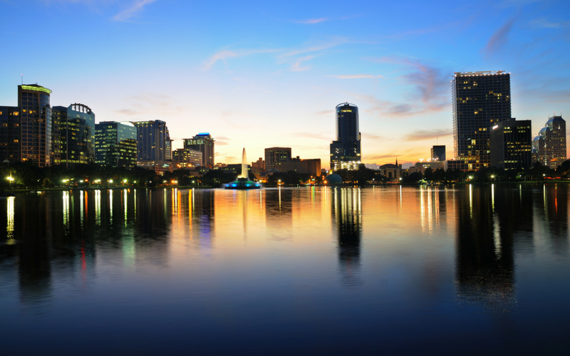 Orlando, Florida in May.