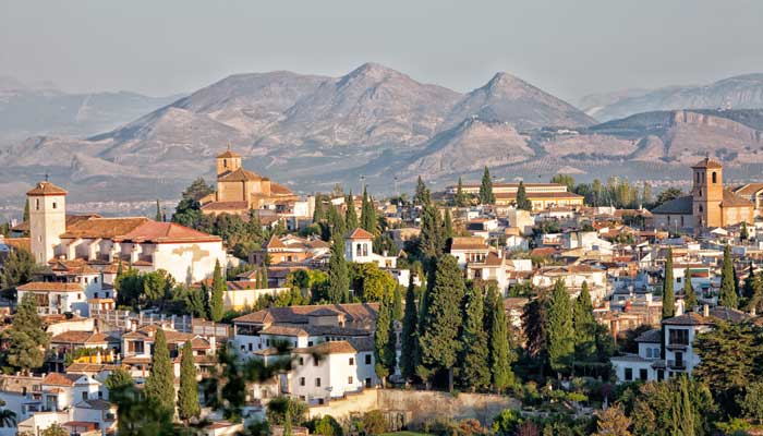Mountain scenery in Spain