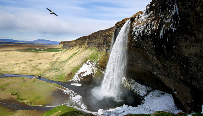 Seljalandsfoss Waterfall, Iceland