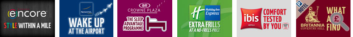 Birmingham Airport Hotels Logos
