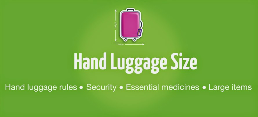 Hand luggage size