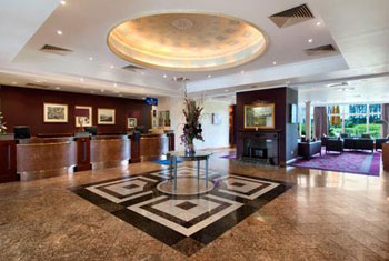 The reception at the Hilton Templepatrick Belfast airport