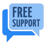 Free live chat support