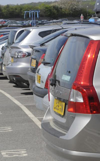 Quality hotel parking