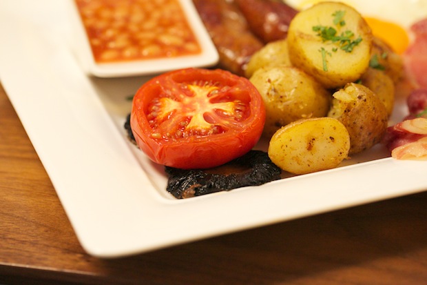 Breakfast at the Hilton Heathrow terminal 5