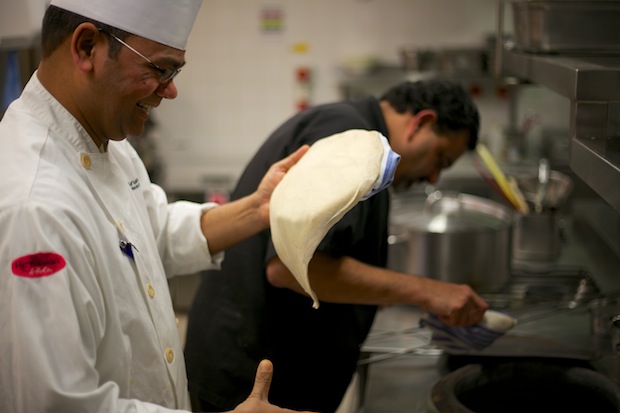 Mr Todiwala at the Hilton Heathrow terminal 5