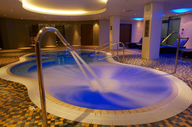 The pool at the Hilton Heathrow terminal 5