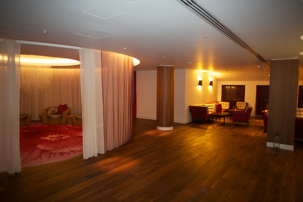 The spa at the Hilton Heathrow terminal 5