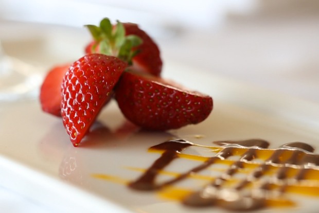 Delicious desserts at the Radisson Blu