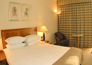 Gatwick Hilton bedroom