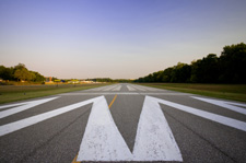 Heathrow airport runway